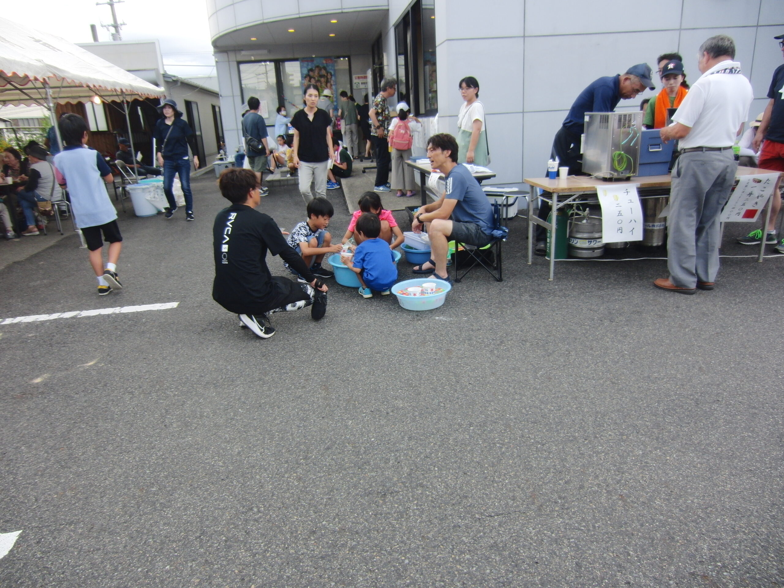 【駅前区】　夏まつり！！