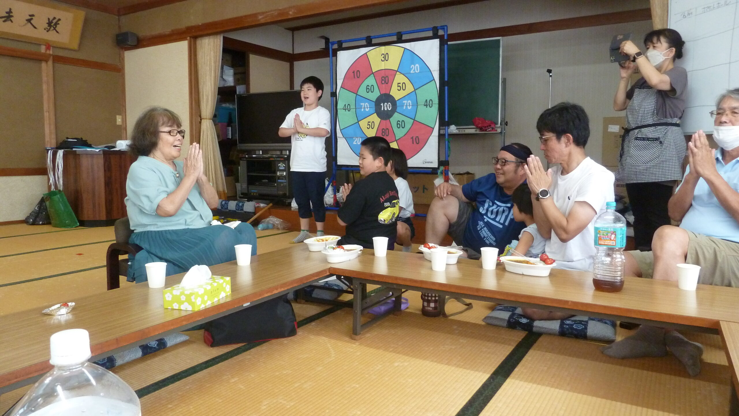 【中陰区】　【夏休みふれあい食堂】を開催しました！！