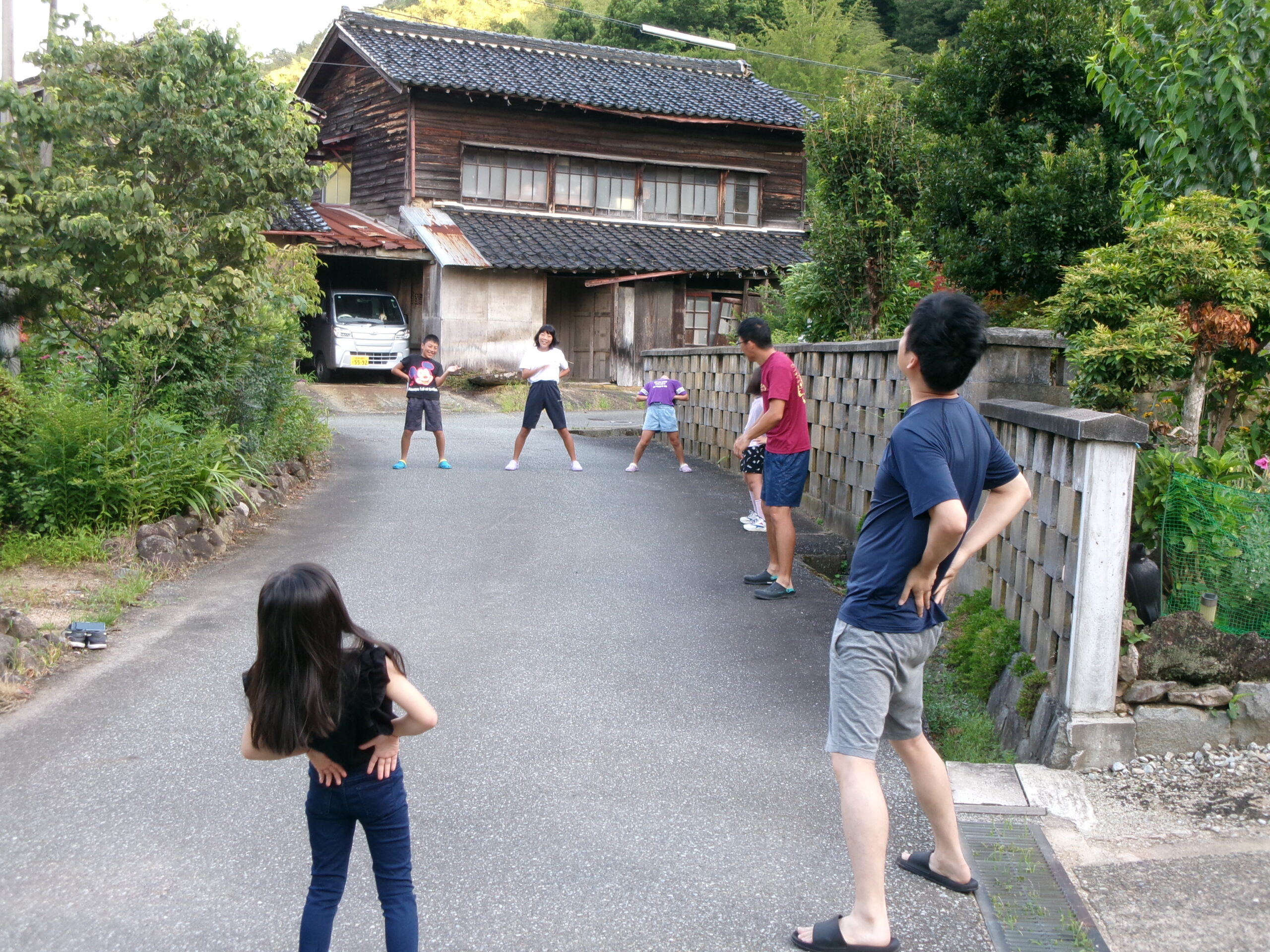 【岩熊区】　岩熊区育成会夏休みラジオ体操！！