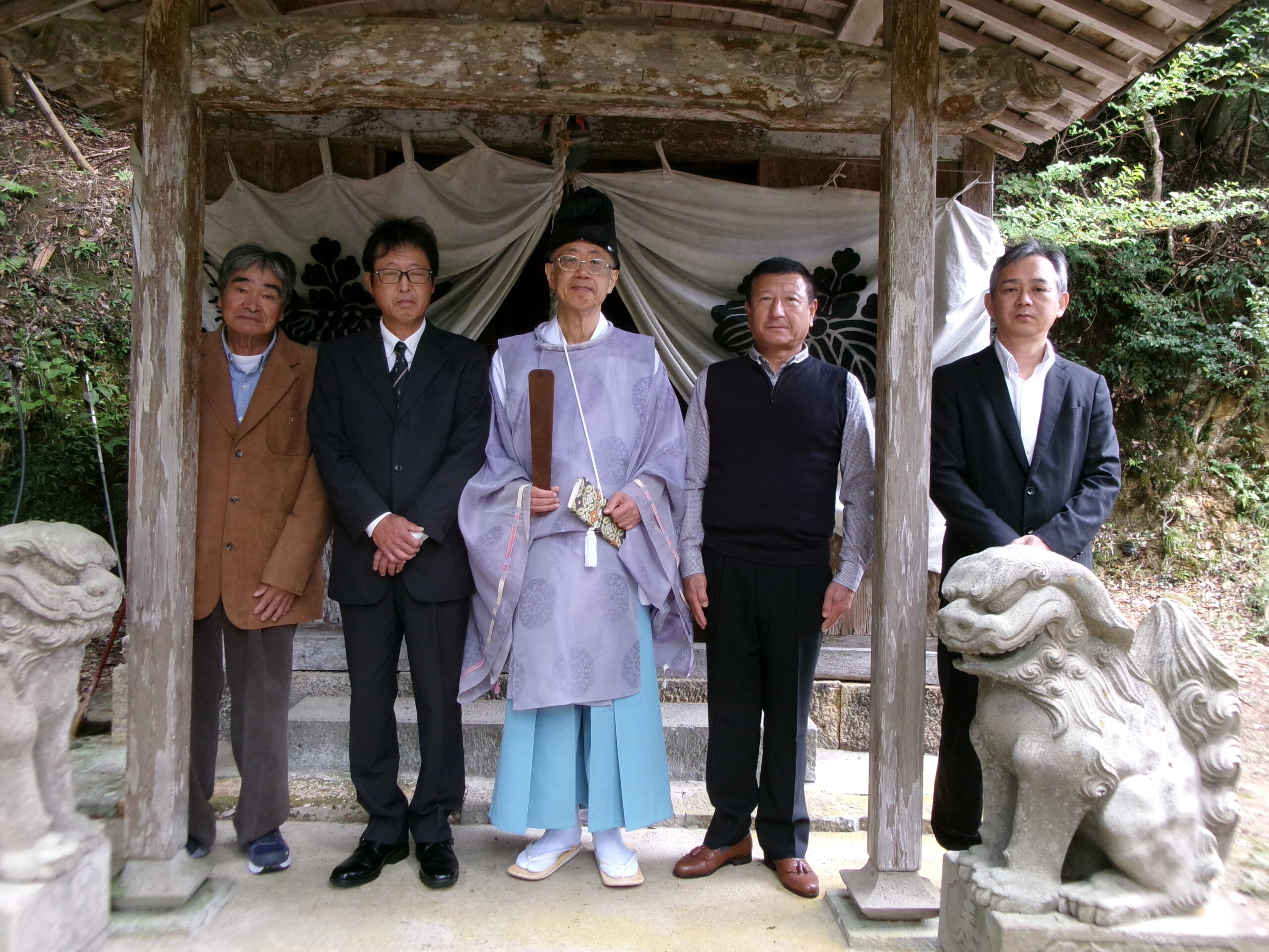 【岩熊区】　令和6年度八柱神社、祭礼を行いました！！　