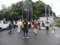 【駅前区】　第1回廃品回収を行いました！！