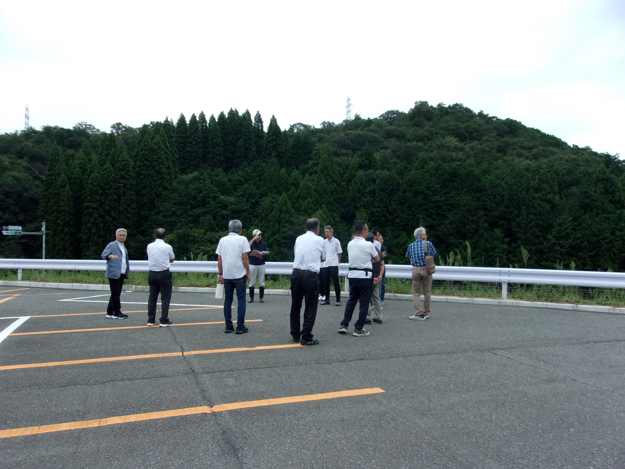 五荘地区区長会 現地視察!! 五荘地区区長会 現地視察!!