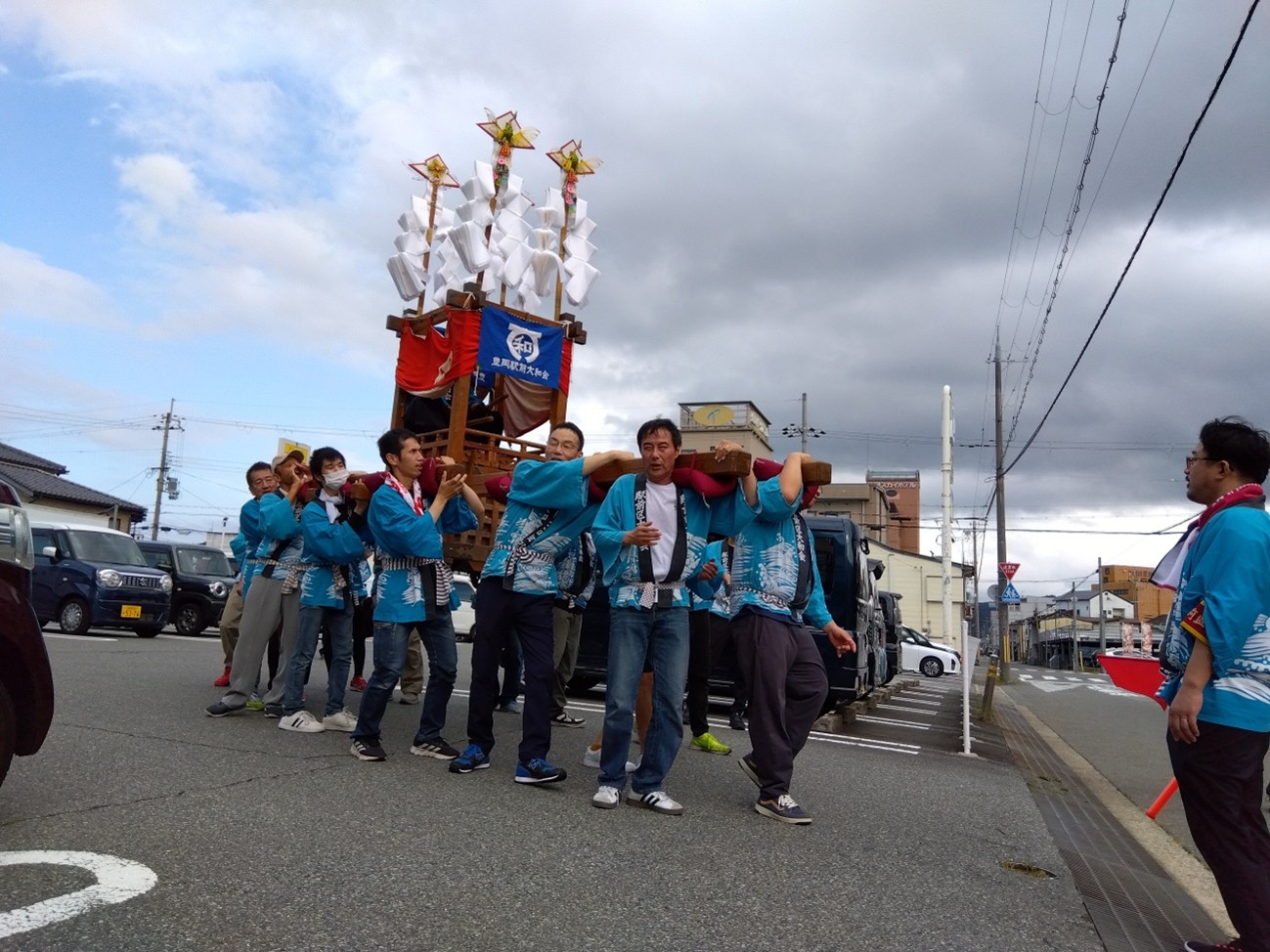 【駅前区】 秋まつり だんじり巡行を行いました!! 【駅前区】 秋まつり だんじり巡行を行いました!!