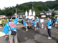 【岩熊区】　10月12日　岩熊区育成会、滝、新堂、岩熊の3地区合同の子供だんじりに参加しました！！　