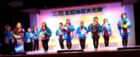 【駅前区】　第５３回五荘地区文化祭に参加しました！！