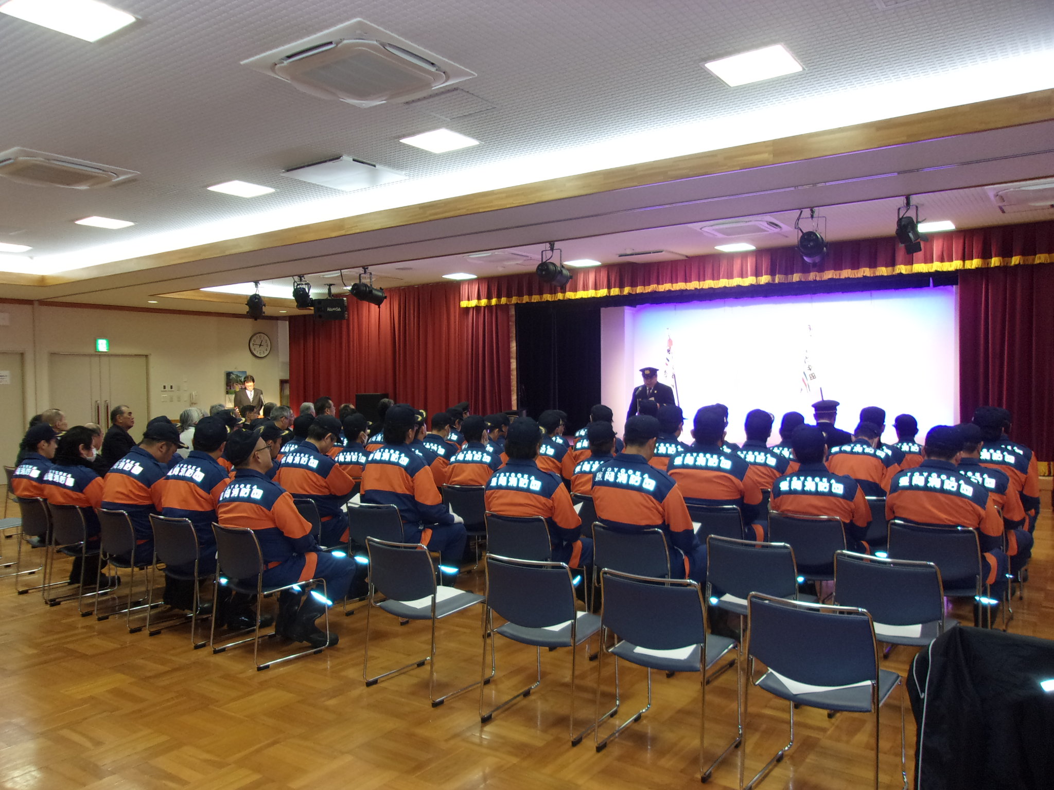 令和7年度　豊岡市豊岡消防団第7分団・14分団合同出初式！！